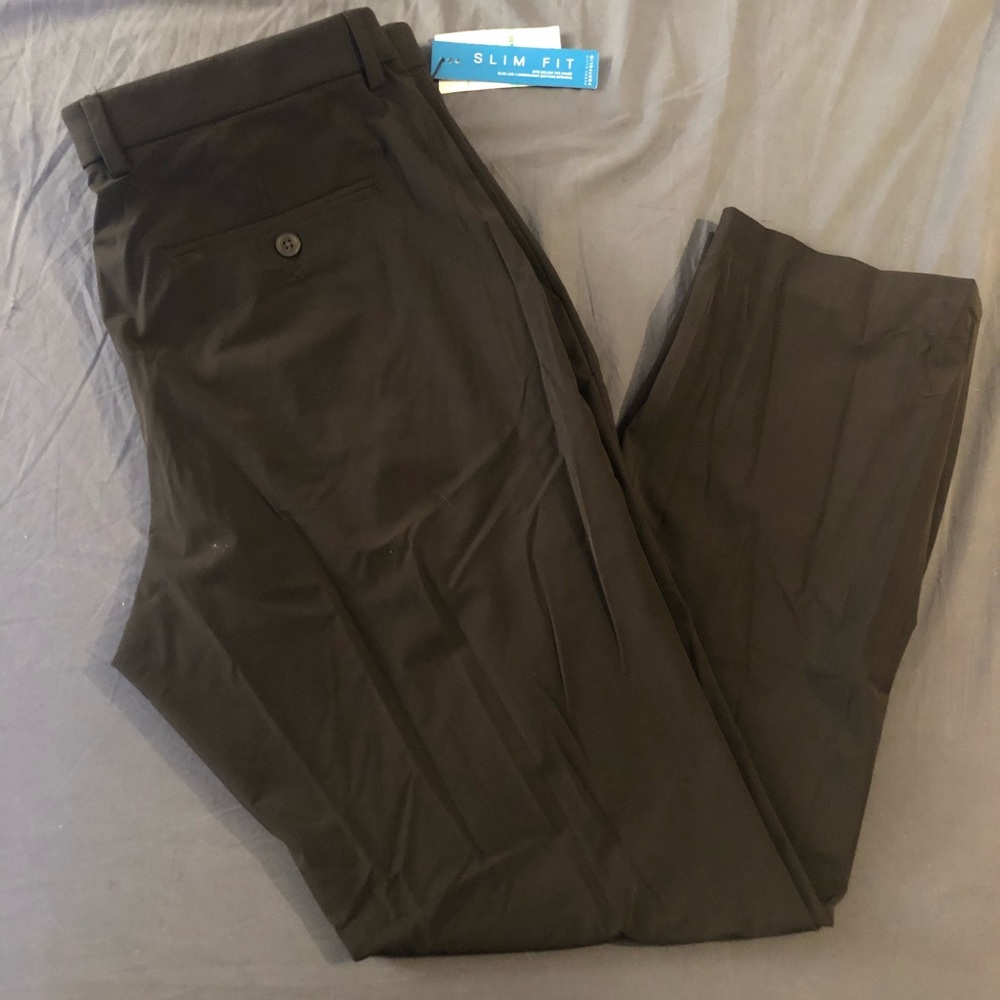 Perry Ellis Slim Fit Portfolio Dress Pants